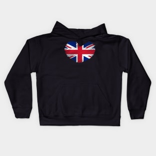 Union Jack - United Kingdom Flag Kids Hoodie